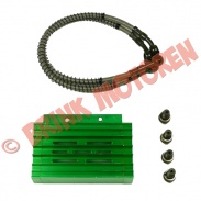 4 takt - Pitbike Dirtbike Quad ATV oliekoelerset zwart - 1390 (3-2-7-2)