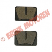 Minibike/Crosser 2 takt - Minibike Minicrosser remblokken set achter - 1468 (4-2-5-2)