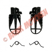 Stepjes - Pitbike Dirtbike stepjes set type 3 met veer  - 1567 (2-2-5-3)