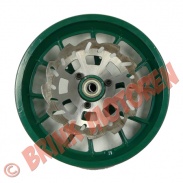 Minibike/Crosser 2 takt - Minicrosser voorvelg groen12,5-2,75  - 1727 (B-3-1-5)