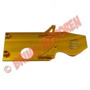 Pitbike/dirtbike 4 takt - Pitbike Dirtbike bodemplaat alu zwart - 1862 (B-8-2-4)