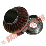 2 takt - Minibike Minicrosser filter met metalen adapter - 1890 (4-1-3-5)