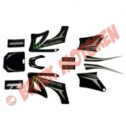 Pitbike/dirtbike 4 takt - Pitbike Dirtbike stickerset monster energy  - 1948 (4-1-9)
