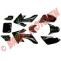 Dirtbikes / Pitbikes - Pitbike Dirtbike monster energy carbon 125cc 4 takt  - 4 takt 125cc - 100 14/17 inch carbon
